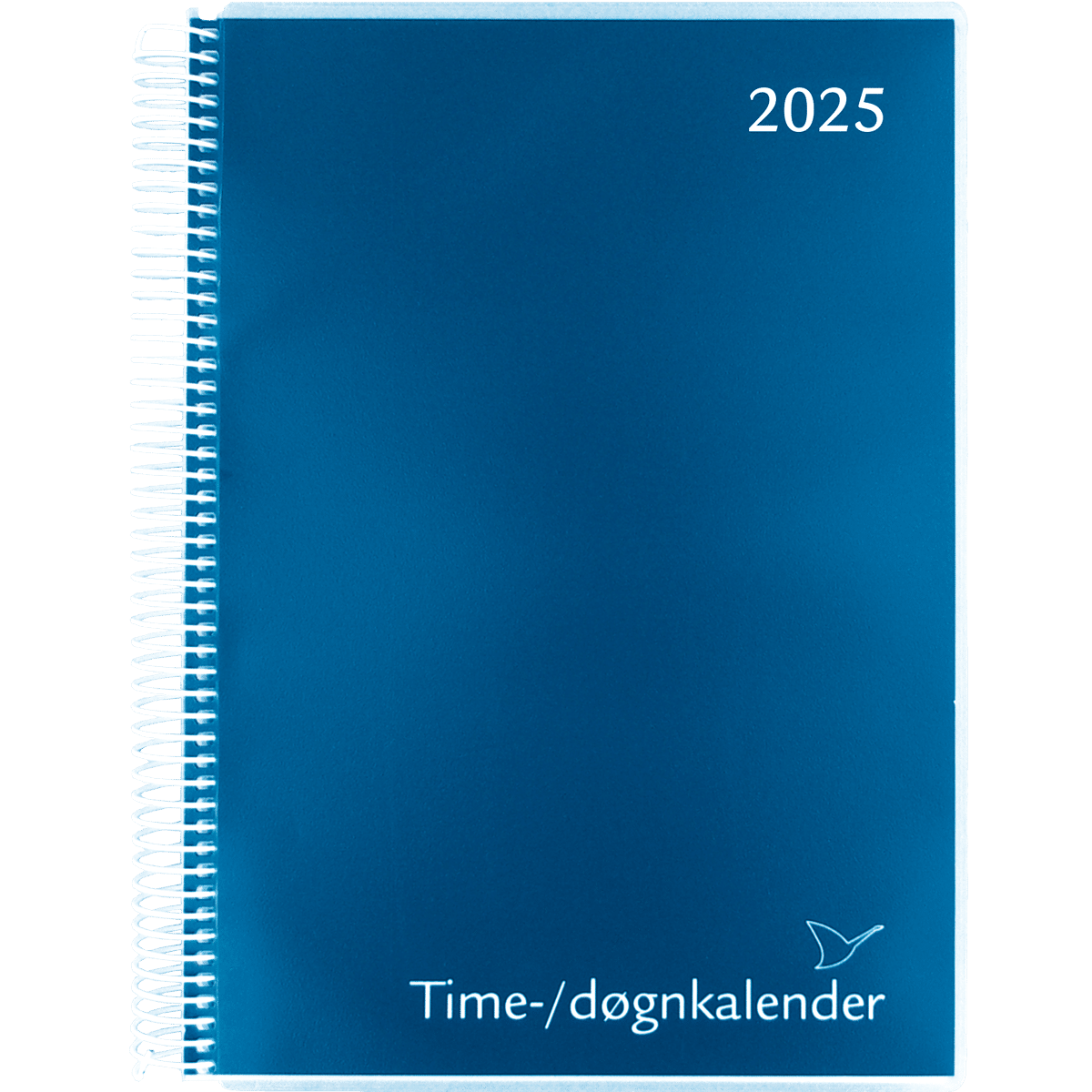 Time/døgnkalender 2025, blå