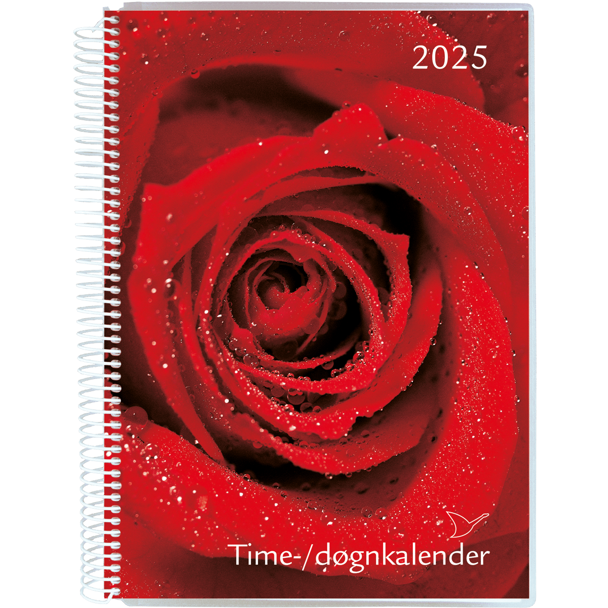 Time/døgnkalender 2025, rose