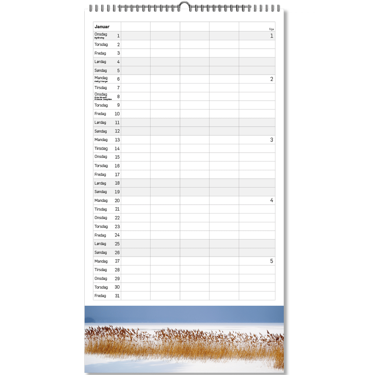 Familiekalender 2025 - Image 2