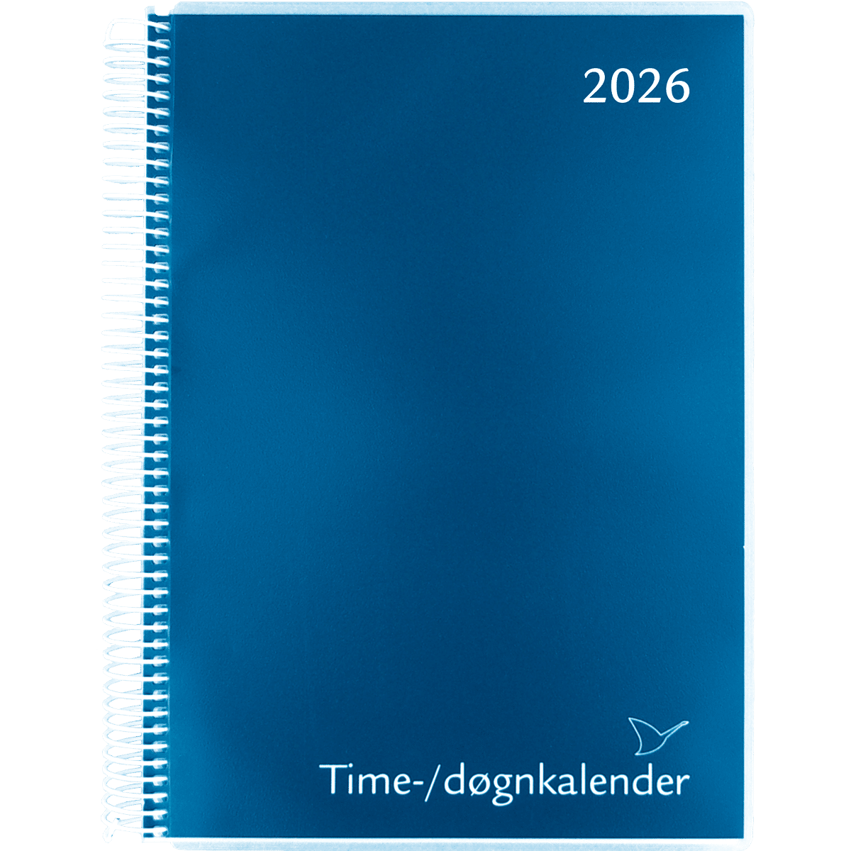 Time/døgnkalender 2026, blå