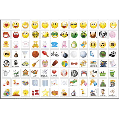 Kalender klistermærker