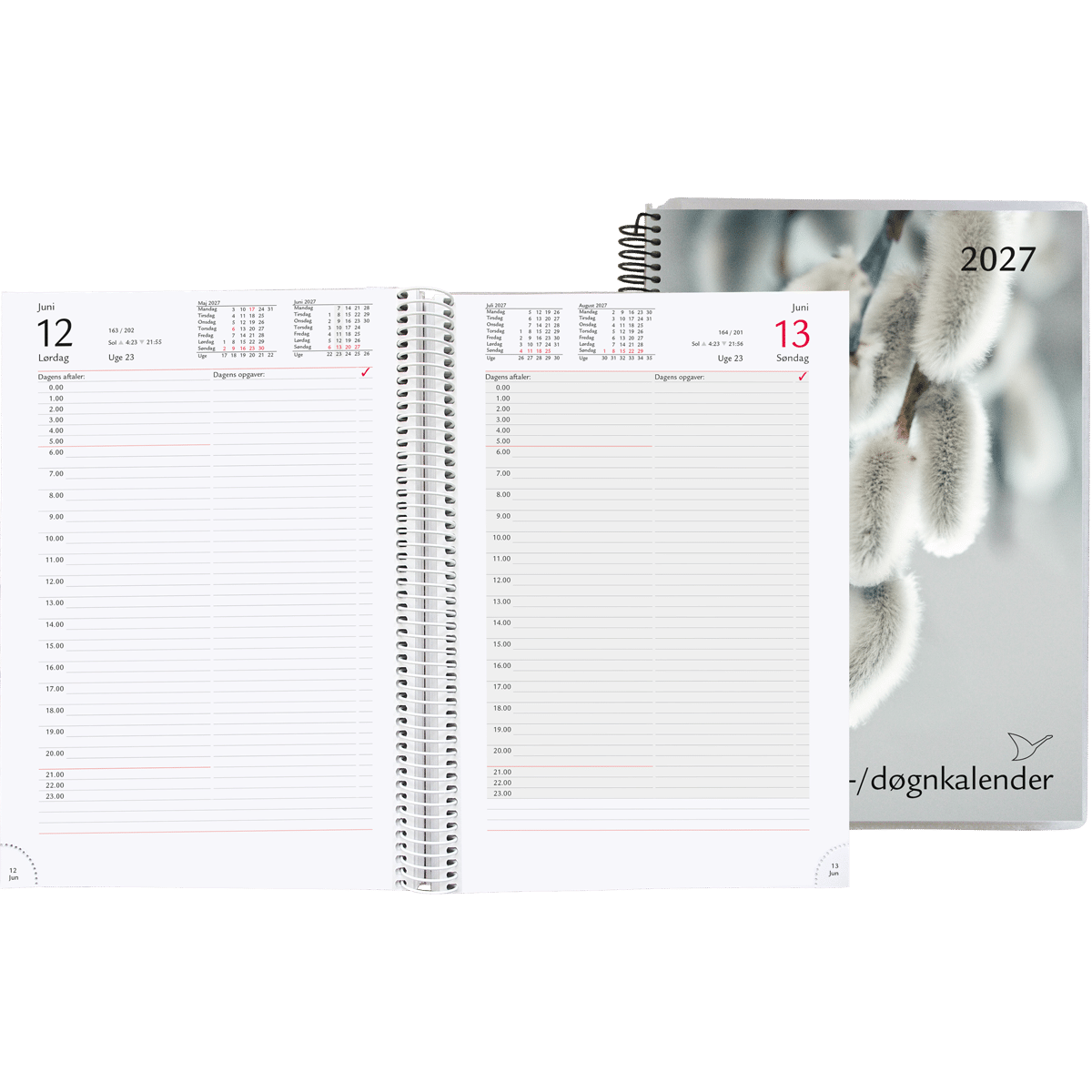 Time/døgnkalender 2027, pil - Image 2